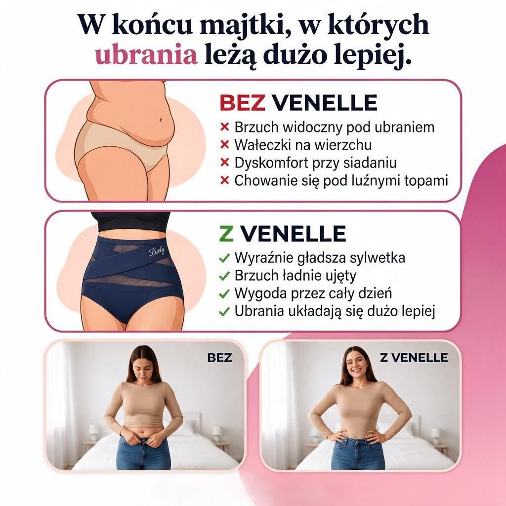 Majtki modelujące Venelle